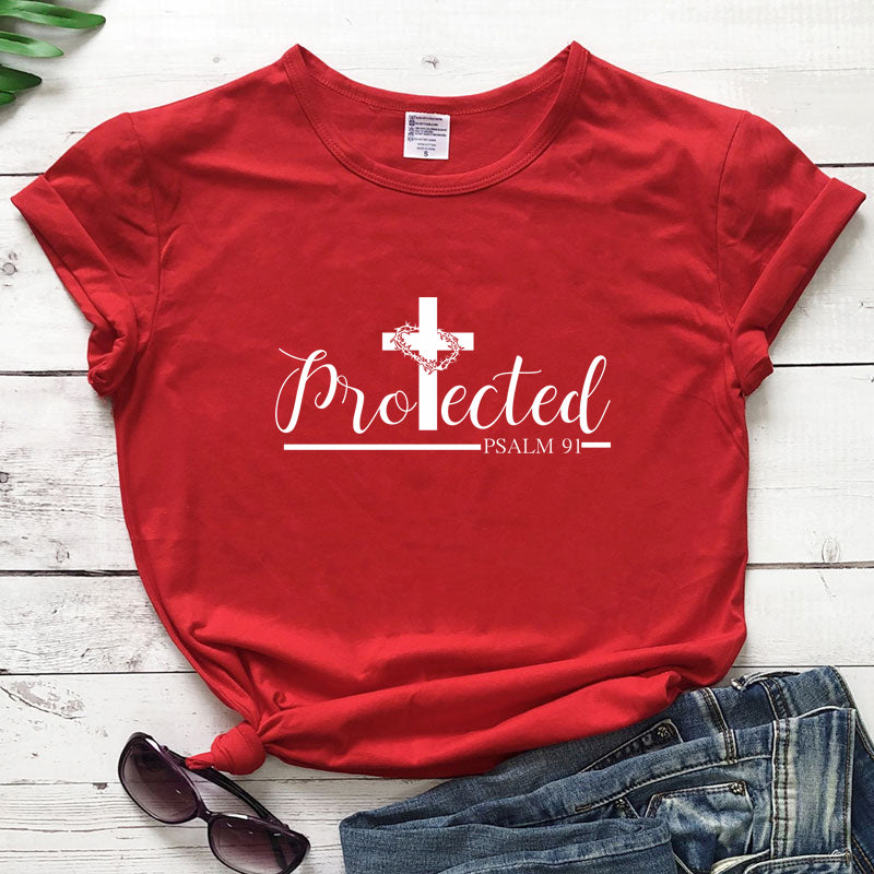 Christian Psalm 91 "Protected" T-shirts