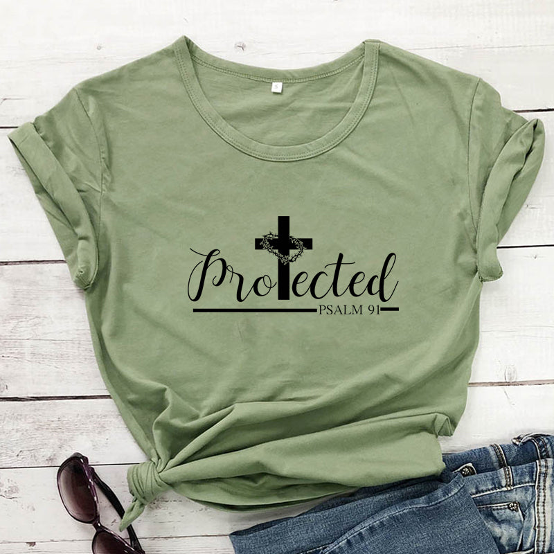 Christian Psalm 91 "Protected"  T-shirts