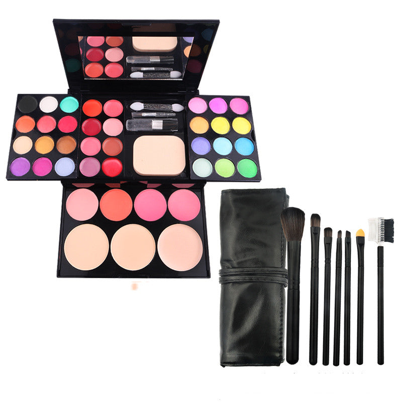 39 Pearlescent Colors Makeup Set with Brushes