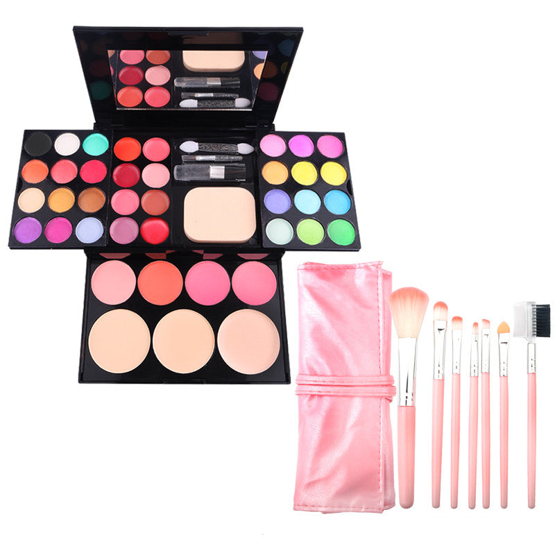 39 Pearlescent Colors Makeup Set with Brushes