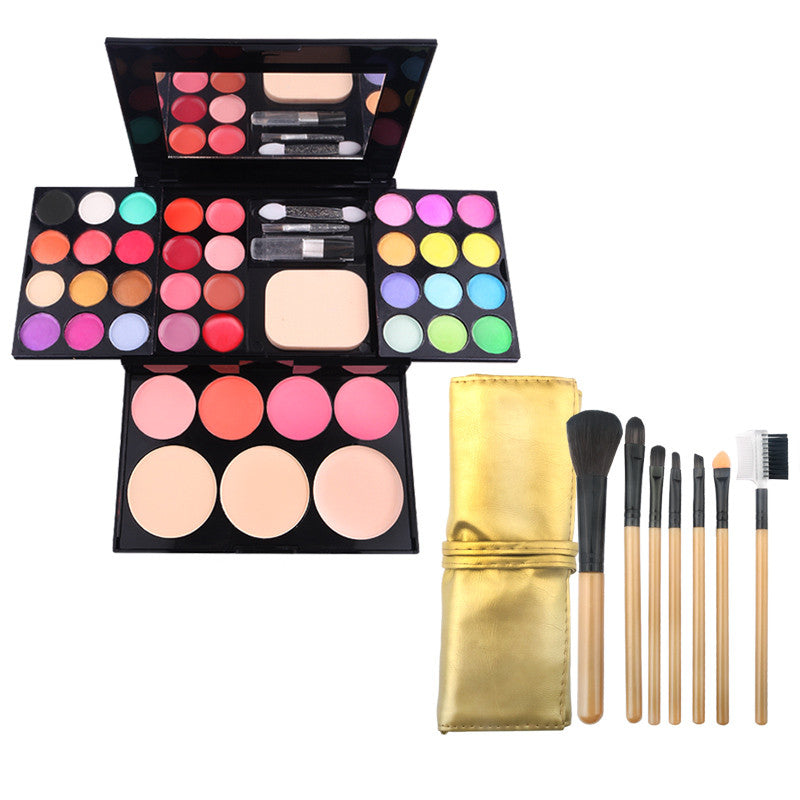 39 Pearlescent Colors Makeup Set with Brushes