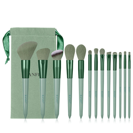 13 Makeup Brush Set Quick-Drying Fiber Soft Hair