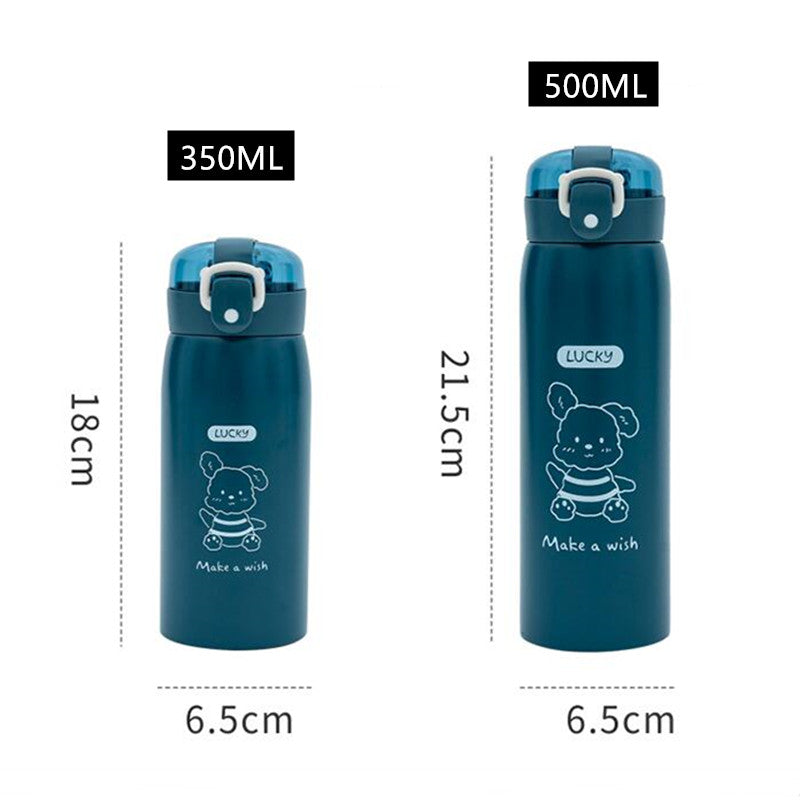 Cute Cartoon Characters Stainless Steel Tumbler 350ml 500ml