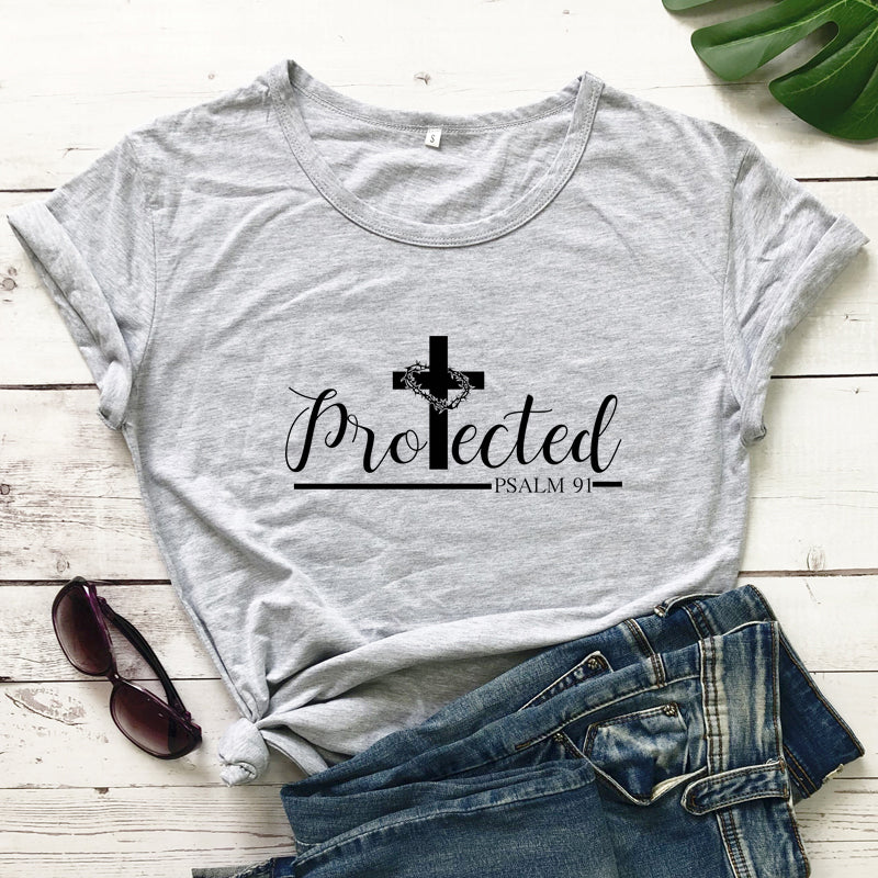 Christian Psalm 91 "Protected"  T-shirts