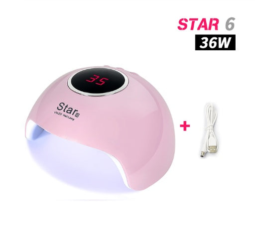 Nail Lamp For Nail Polish Dry Gel Ice Polishing Lamp