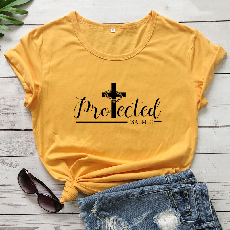 Christian Psalm 91 "Protected"  T-shirts