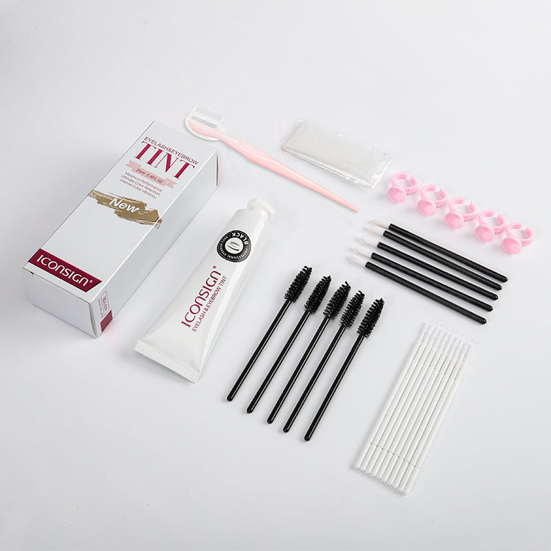 ICONSIGN Professional Lashes Eyebrow Tint Kit Fast Perming Dye