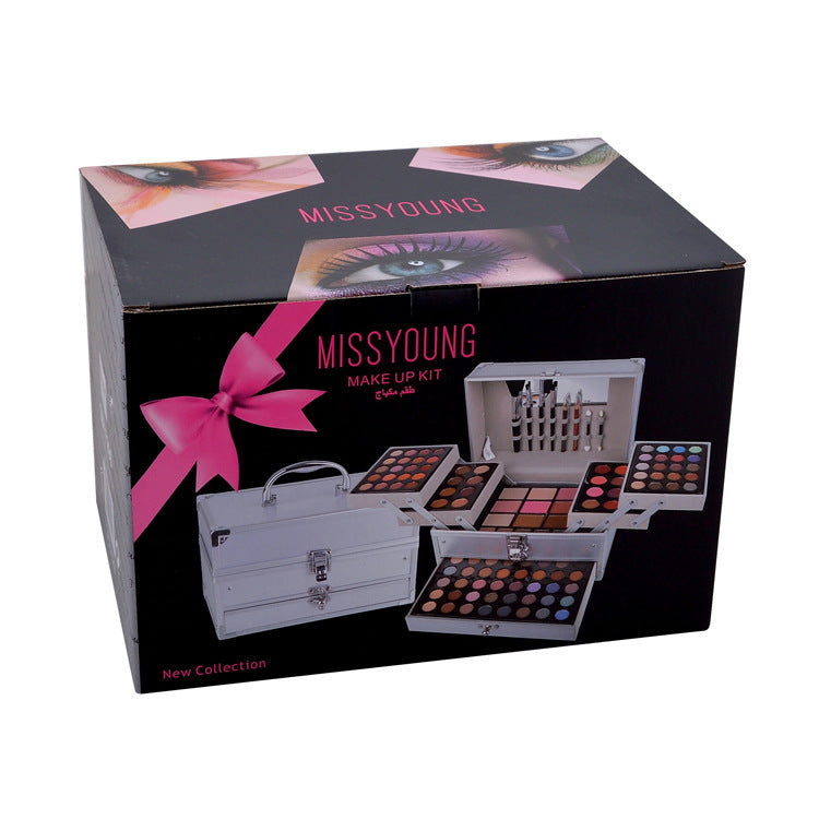 Miss Young Professional Makeup Silver Box Set