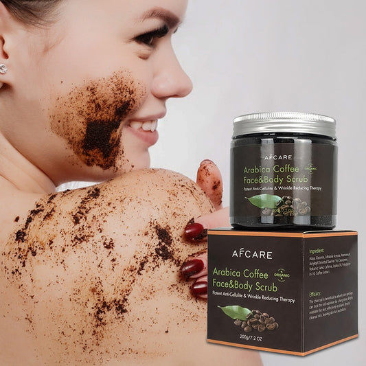 Face & Body Coffee Scrub Cream