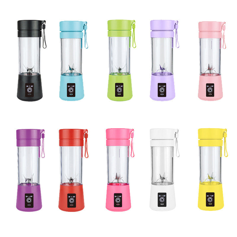 Portable Blender 6-blade USB Rechargeable Juicer