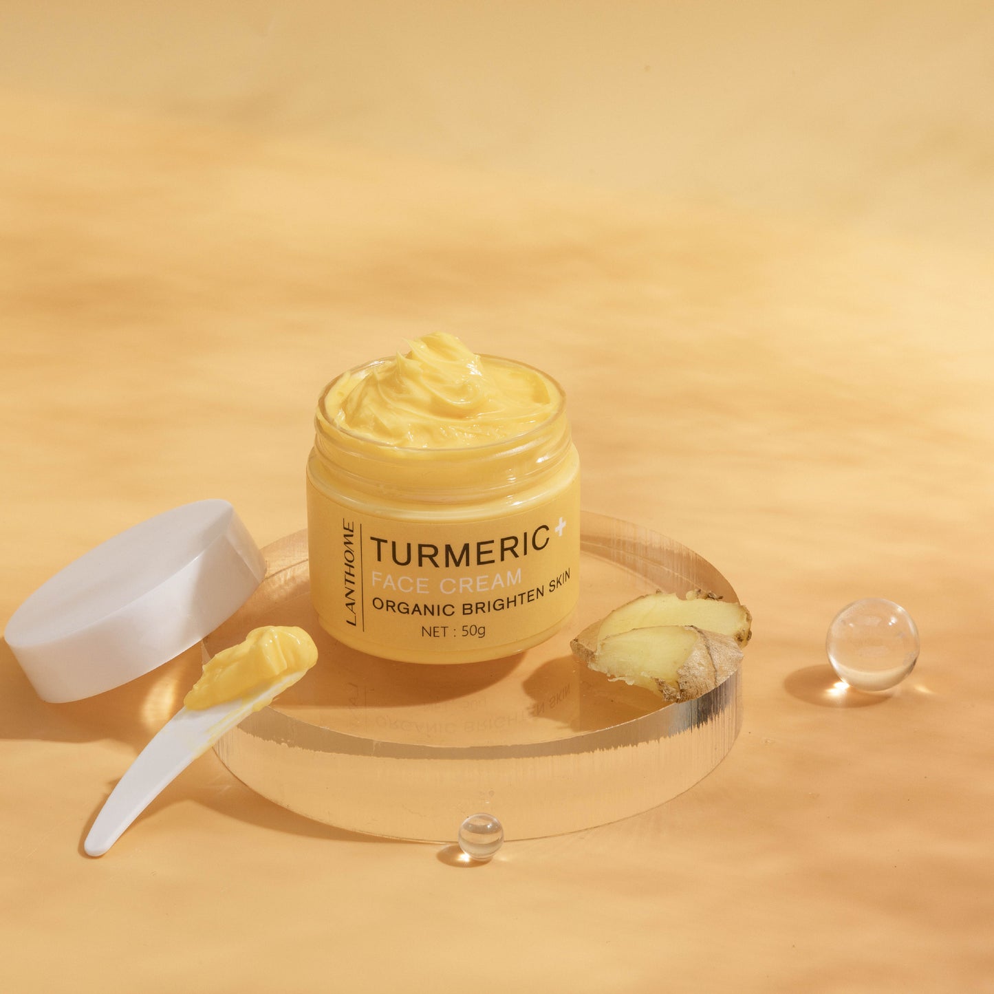 Turmeric Essential Oil Moisturizer, Brightens and Hydrates