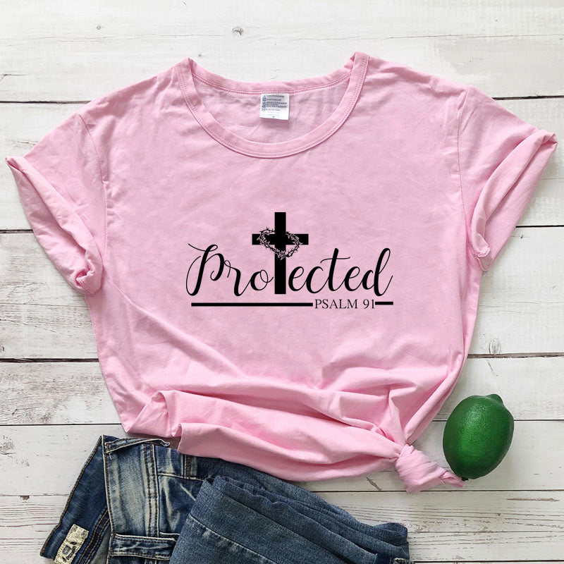 Christian Psalm 91 "Protected"  T-shirts