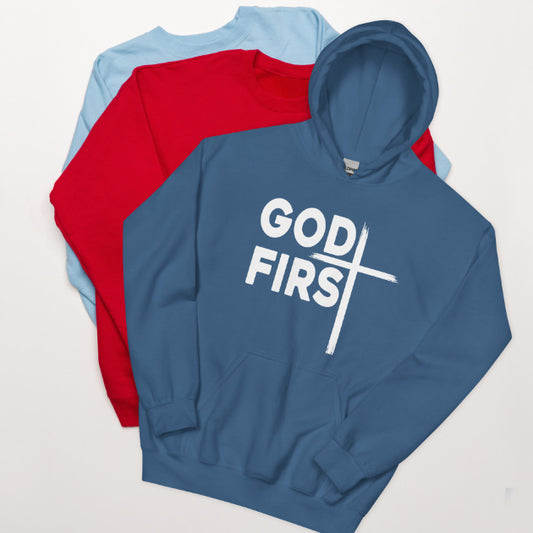 Christian "God First" Hoodie